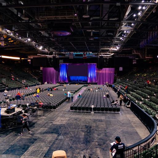 Blue Federal Credit Union Arena - Section K Seat View