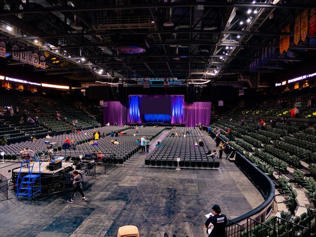 Blue Federal Credit Union Arena - Section K Seat View