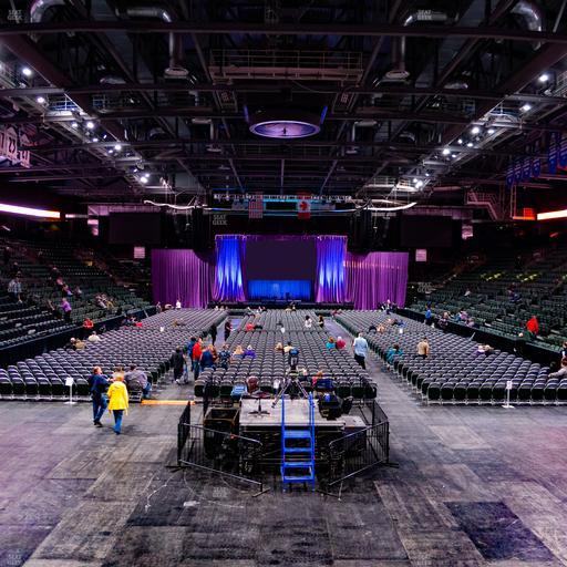 Blue Federal Credit Union Arena - Section L Seat View