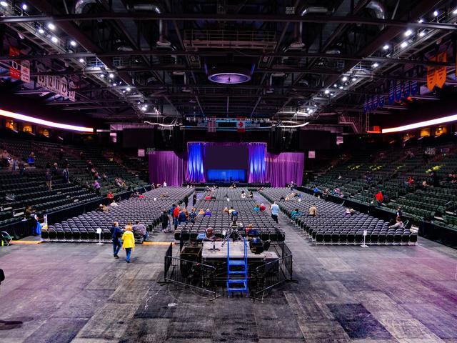 Blue Federal Credit Union Arena - Section L Seat View