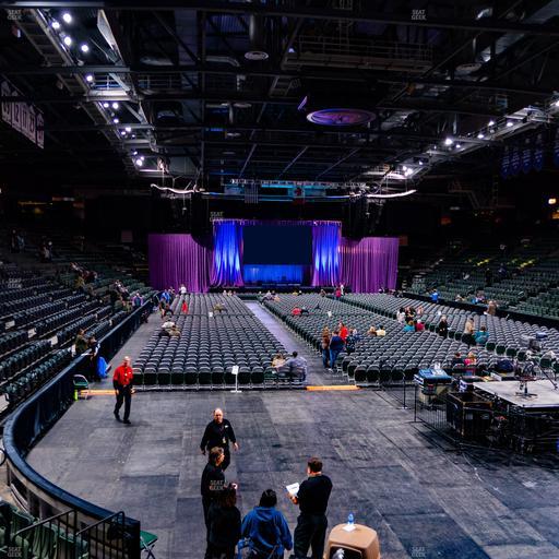 Blue Federal Credit Union Arena - Section M Seat View