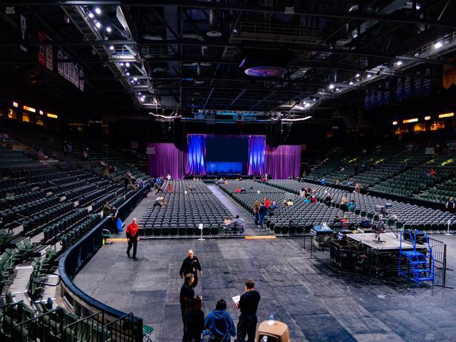 Blue Federal Credit Union Arena - Section M Seat View