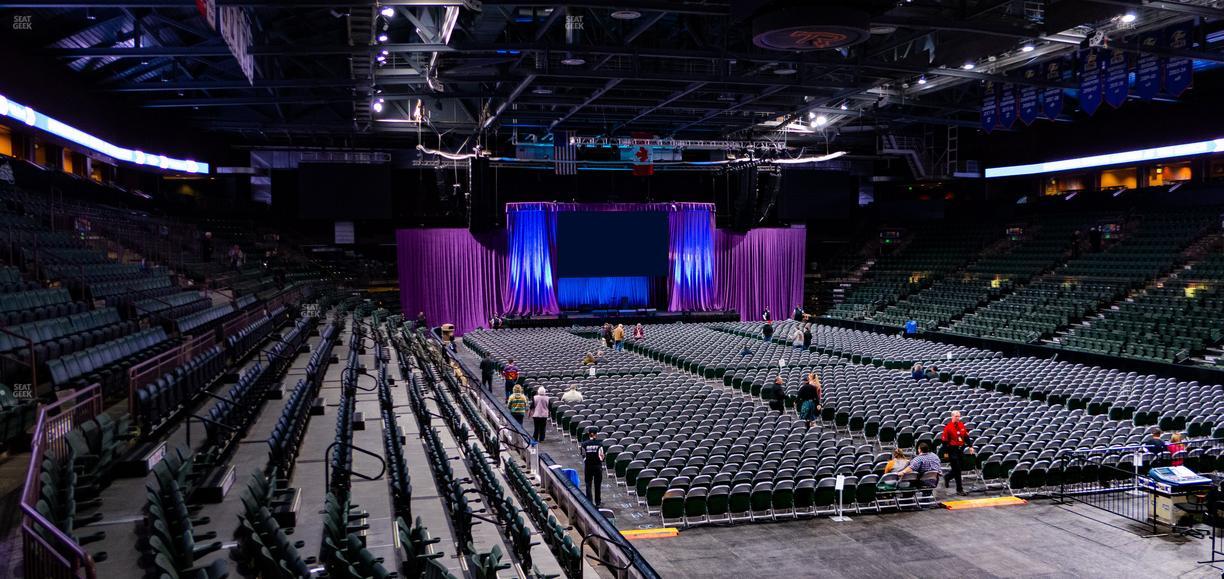 Blue Federal Credit Union Arena - Section N Seat View