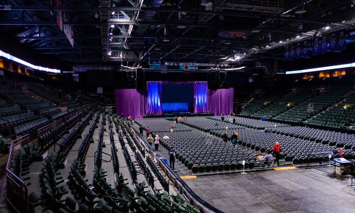 Blue Federal Credit Union Arena - Section N Seat View