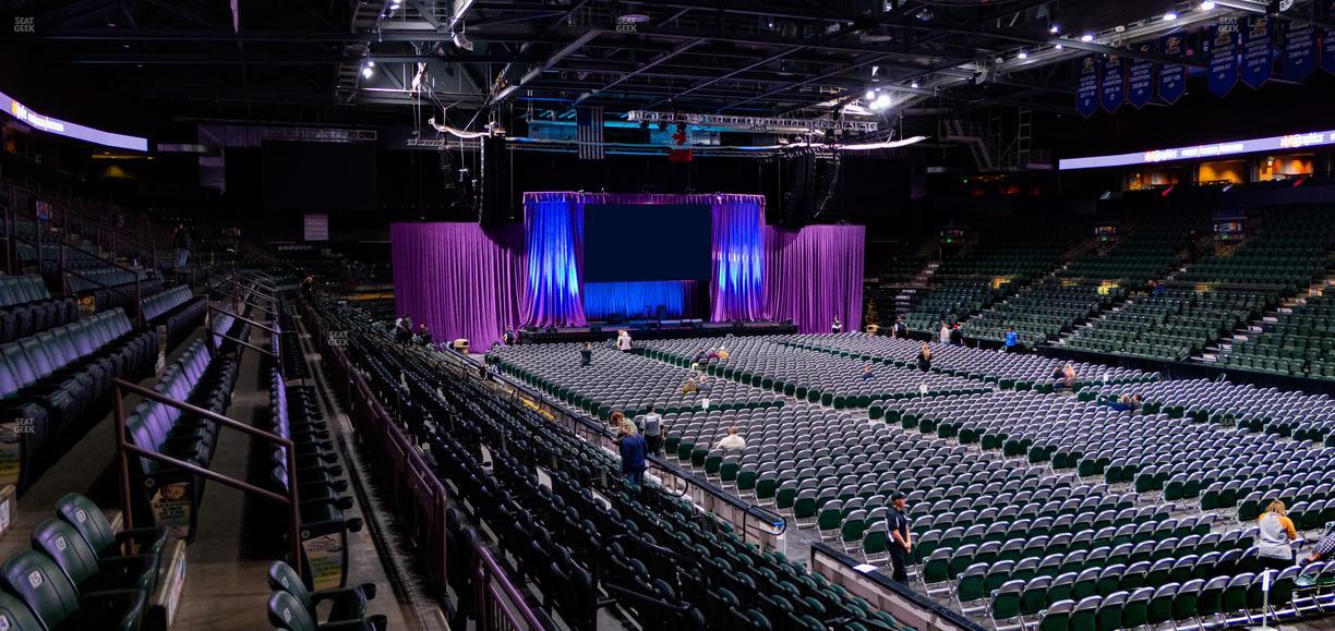 Blue Federal Credit Union Arena - Section P Seat View