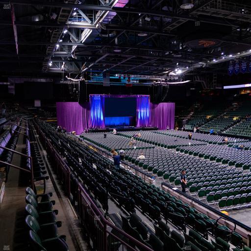Blue Federal Credit Union Arena - Section P Seat View