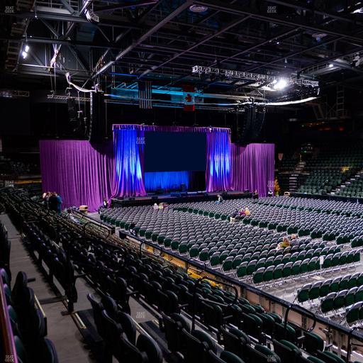 Blue Federal Credit Union Arena - Section R Seat View