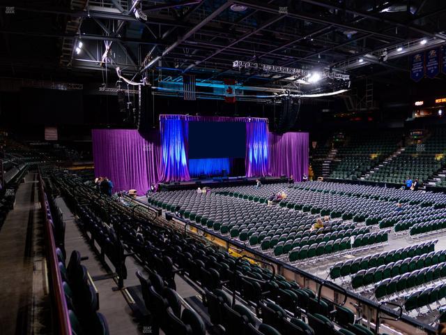 Blue Federal Credit Union Arena - Section R Seat View