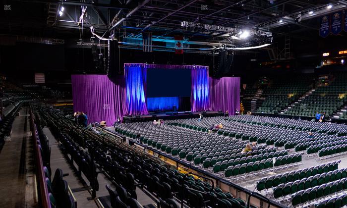 Blue Federal Credit Union Arena - Section R Seat View