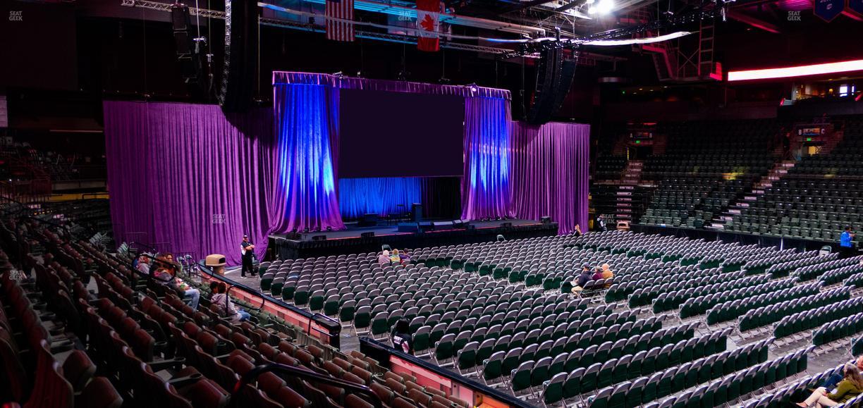 Blue Federal Credit Union Arena - Section S Seat View