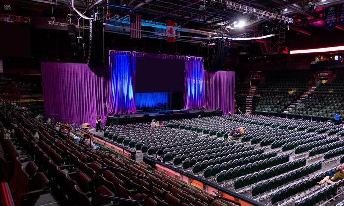 Blue Federal Credit Union Arena - Section S Seat View