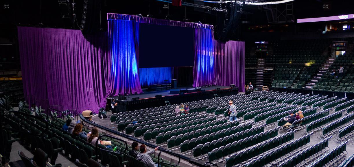 Blue Federal Credit Union Arena - Section T Seat View