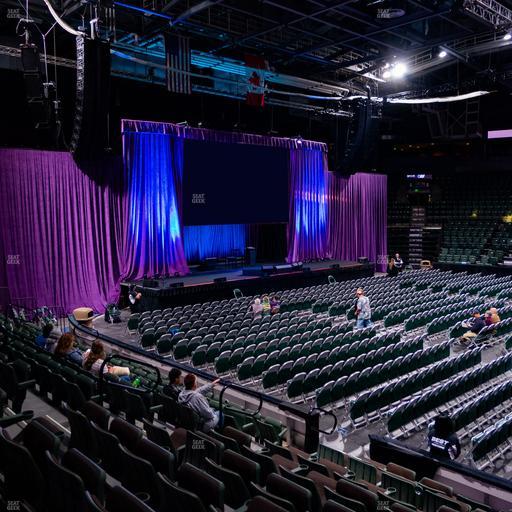 Blue Federal Credit Union Arena - Section T Seat View