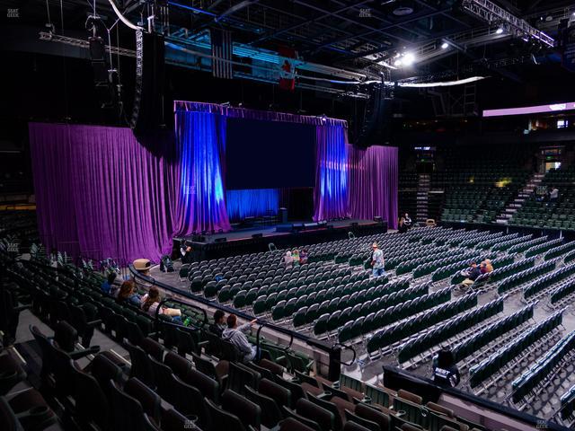 Blue Federal Credit Union Arena - Section T Seat View