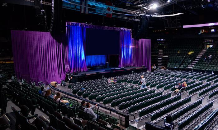 Blue Federal Credit Union Arena - Section T Seat View