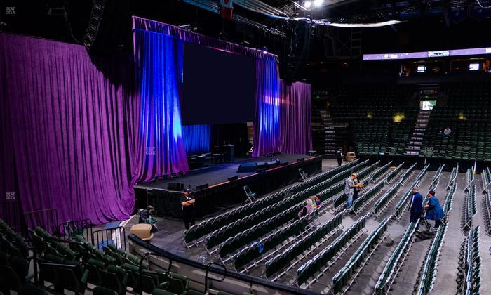 Blue Federal Credit Union Arena - Section U Seat View