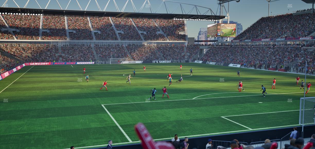BMO Field - Section 101 F Seat View