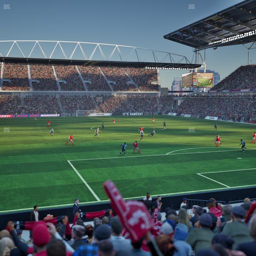 BMO Field - Section 101 F Seat View