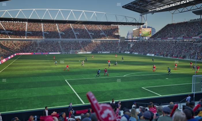 BMO Field - Section 101 F Seat View