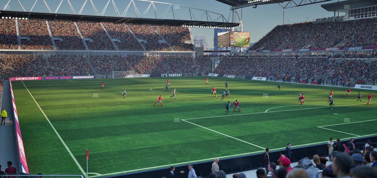 BMO Field - Section 102 F Seat View