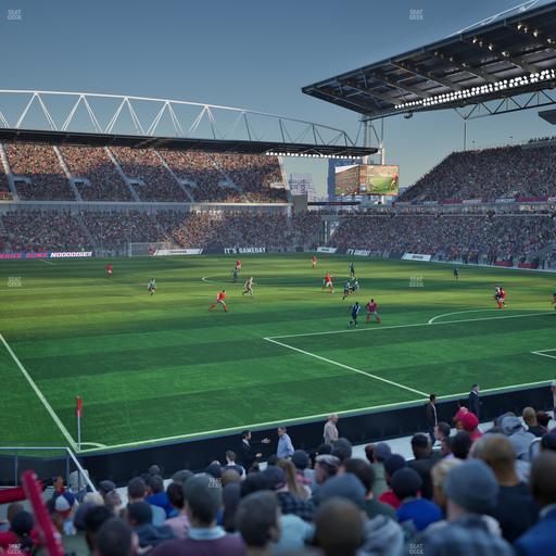 BMO Field - Section 102 F Seat View