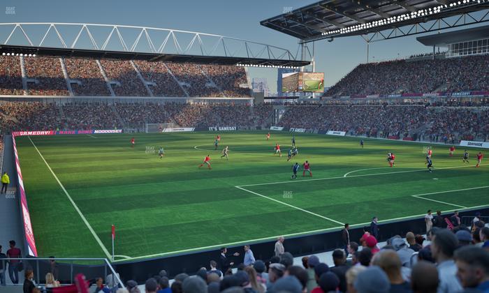 BMO Field - Section 102 F Seat View