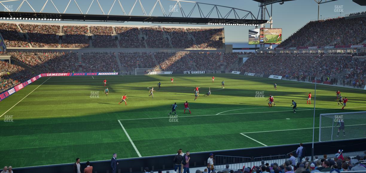 BMO Field - Section 102 Seat View