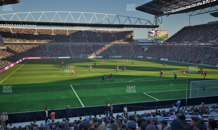 BMO Field - Section 102 Seat View