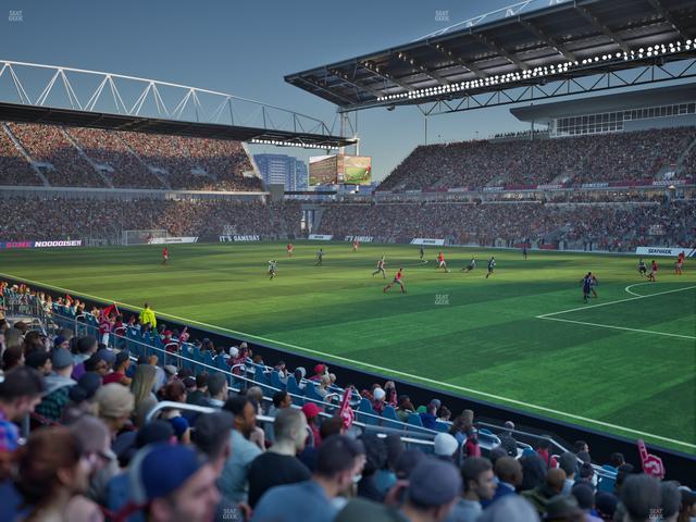 BMO Field - Section 104 Seat View