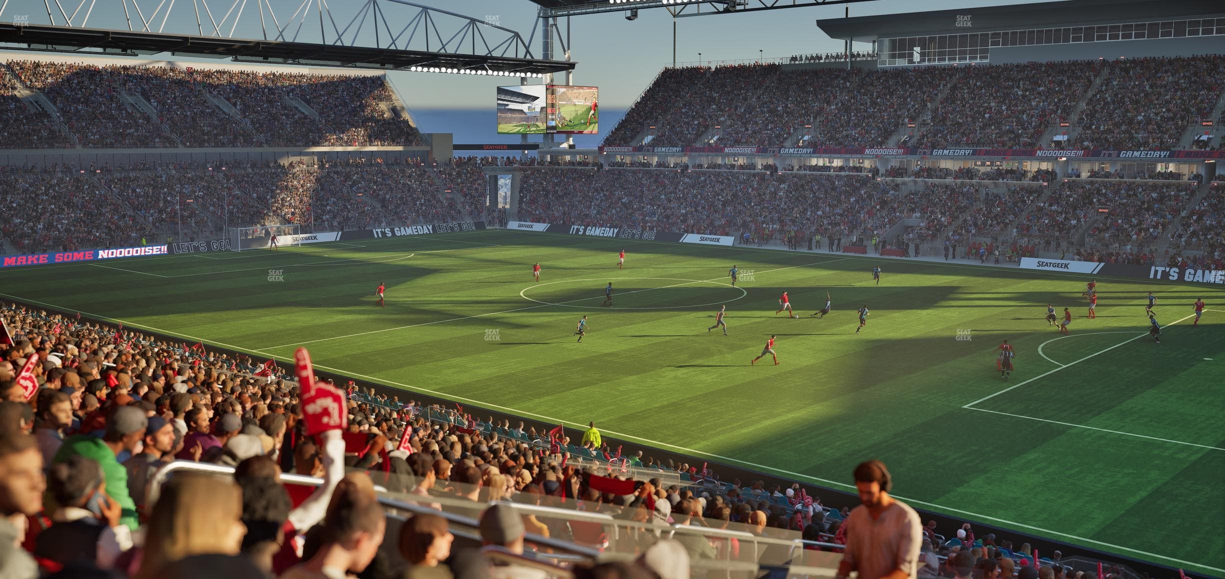 BMO Field - Section 104 Seat View