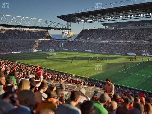 BMO Field - Section 104 Seat View