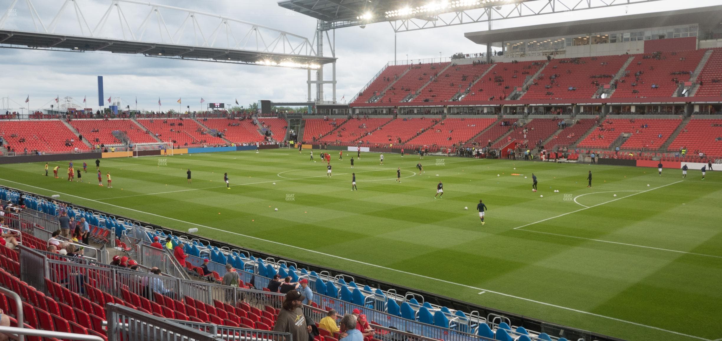 BMO Field - Section 104 Seat View