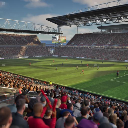 BMO Field - Section 104 Seat View