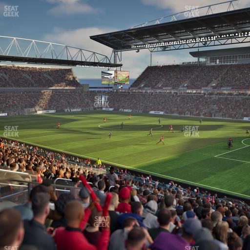 BMO Field - Section 104 Seat View