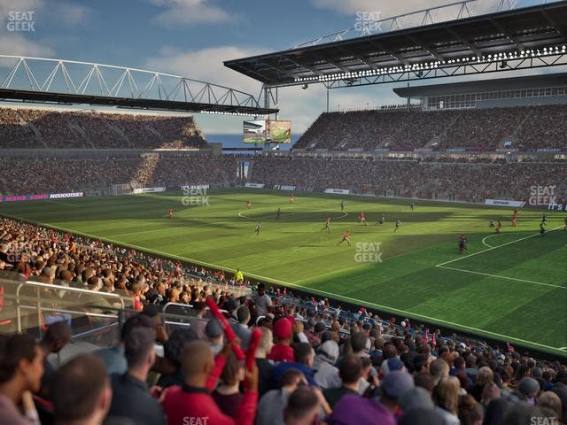 BMO Field - Section 104 Seat View