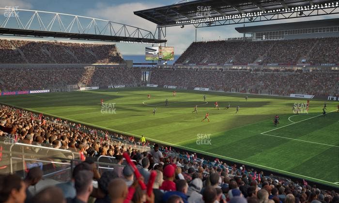 BMO Field - Section 104 Seat View