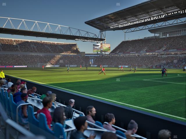 BMO Field - Section 104 Seat View