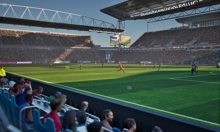 BMO Field - Section 104 Seat View