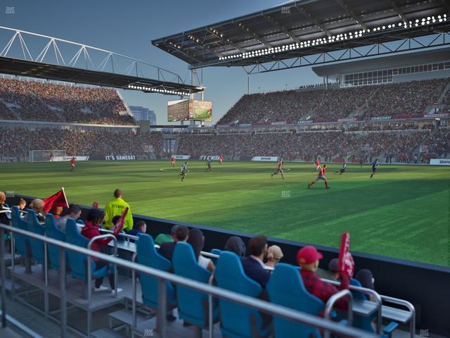 BMO Field - Section 105 A Seat View