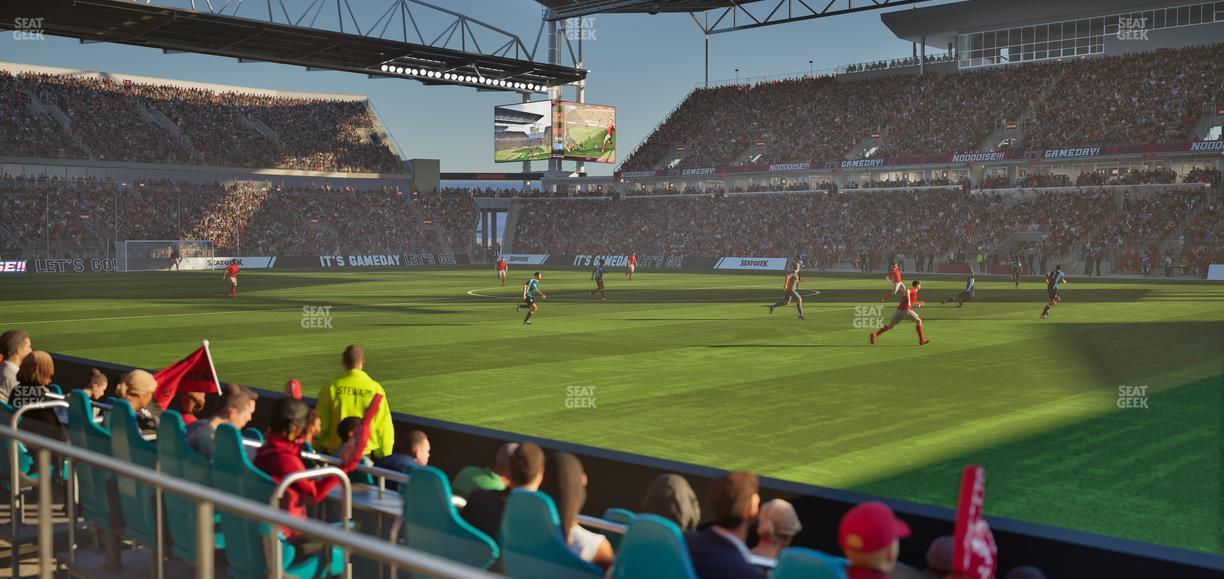 BMO Field - Section 105 A Seat View