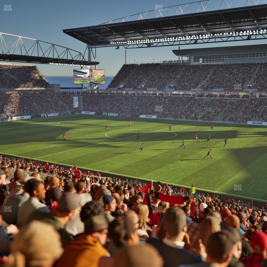 BMO Field - Section 105 Seat View