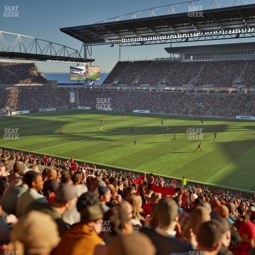 BMO Field - Section 105 Seat View