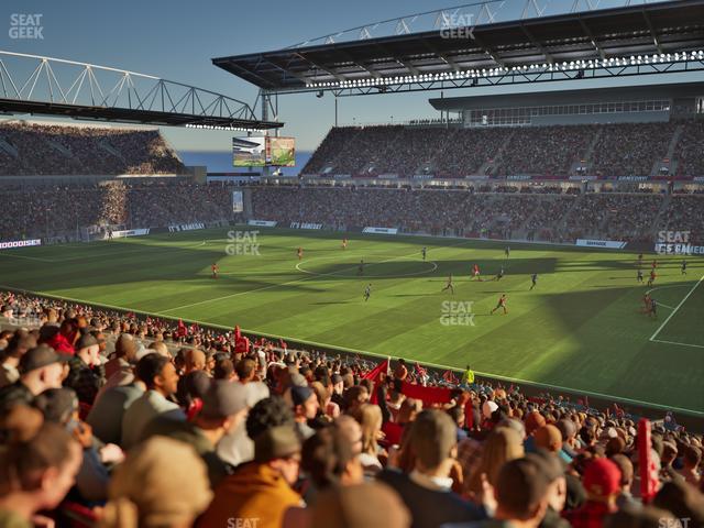BMO Field - Section 105 Seat View