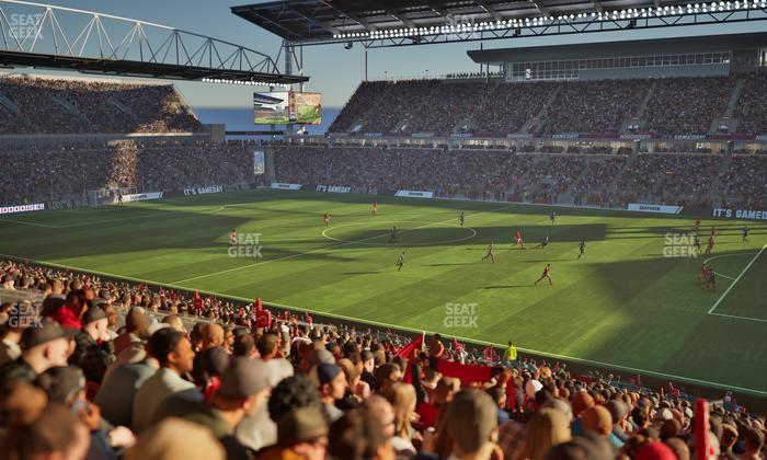 BMO Field - Section 105 Seat View