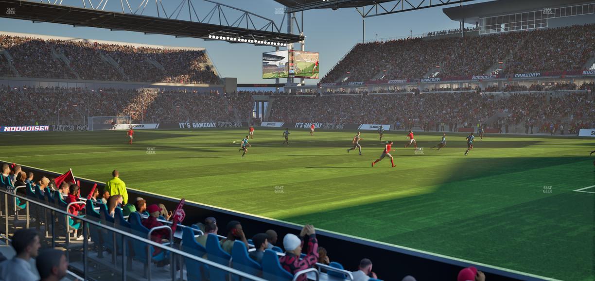 BMO Field - Section 105 Seat View