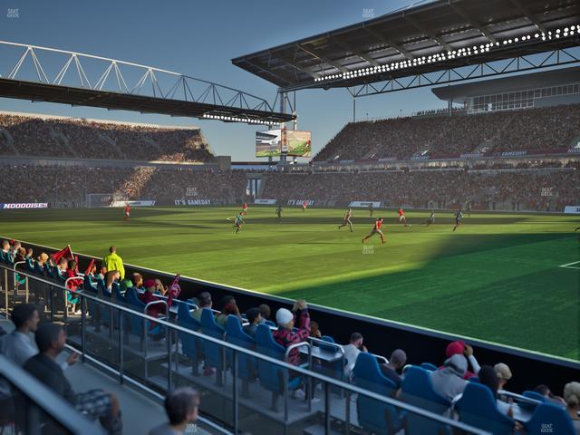 BMO Field - Section 105 Seat View