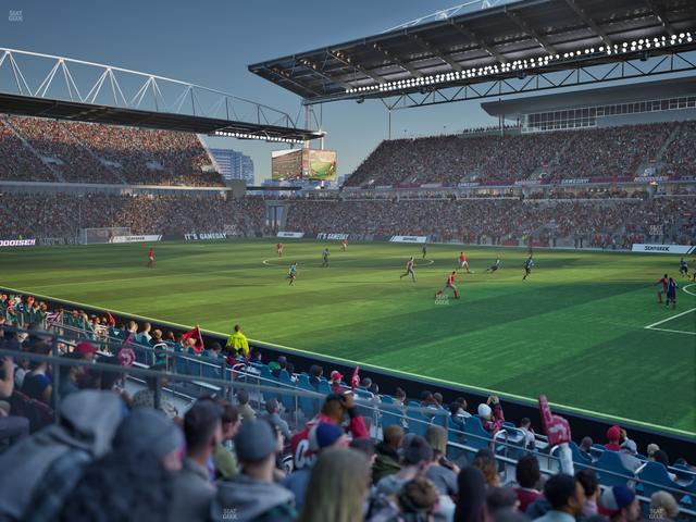 BMO Field - Section 105 Seat View