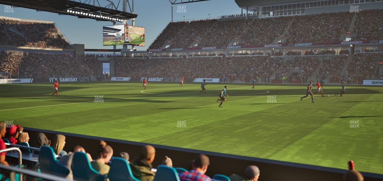 BMO Field - Section 106 A Seat View