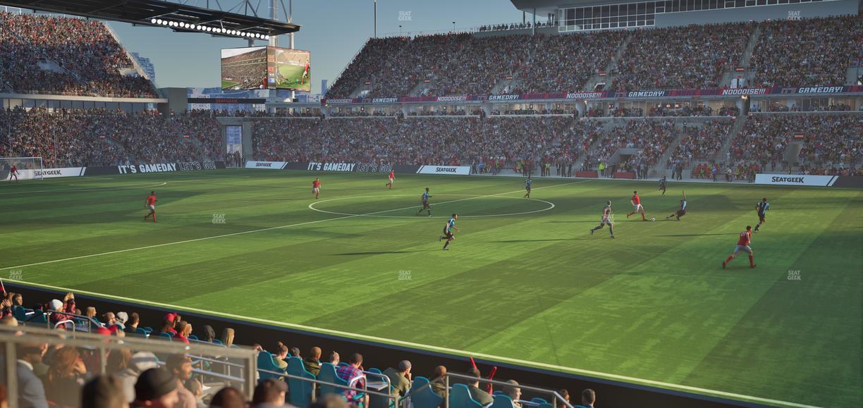 BMO Field - Section 106 Seat View