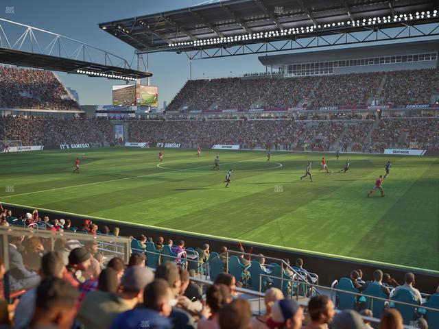 BMO Field - Section 106 Seat View